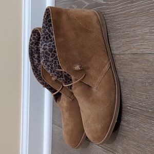 Lucky Brand Suede Booties - size 9 (39)